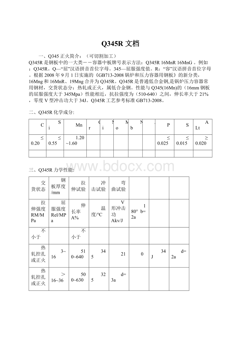 Q345R 文档Word文档下载推荐.docx_第1页