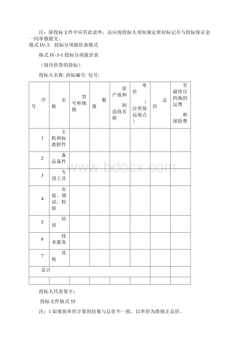 招标文件表格格式.docx_第3页