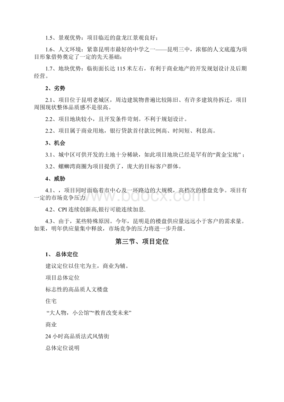 商业综合体项目策划全案Word格式文档下载.docx_第3页