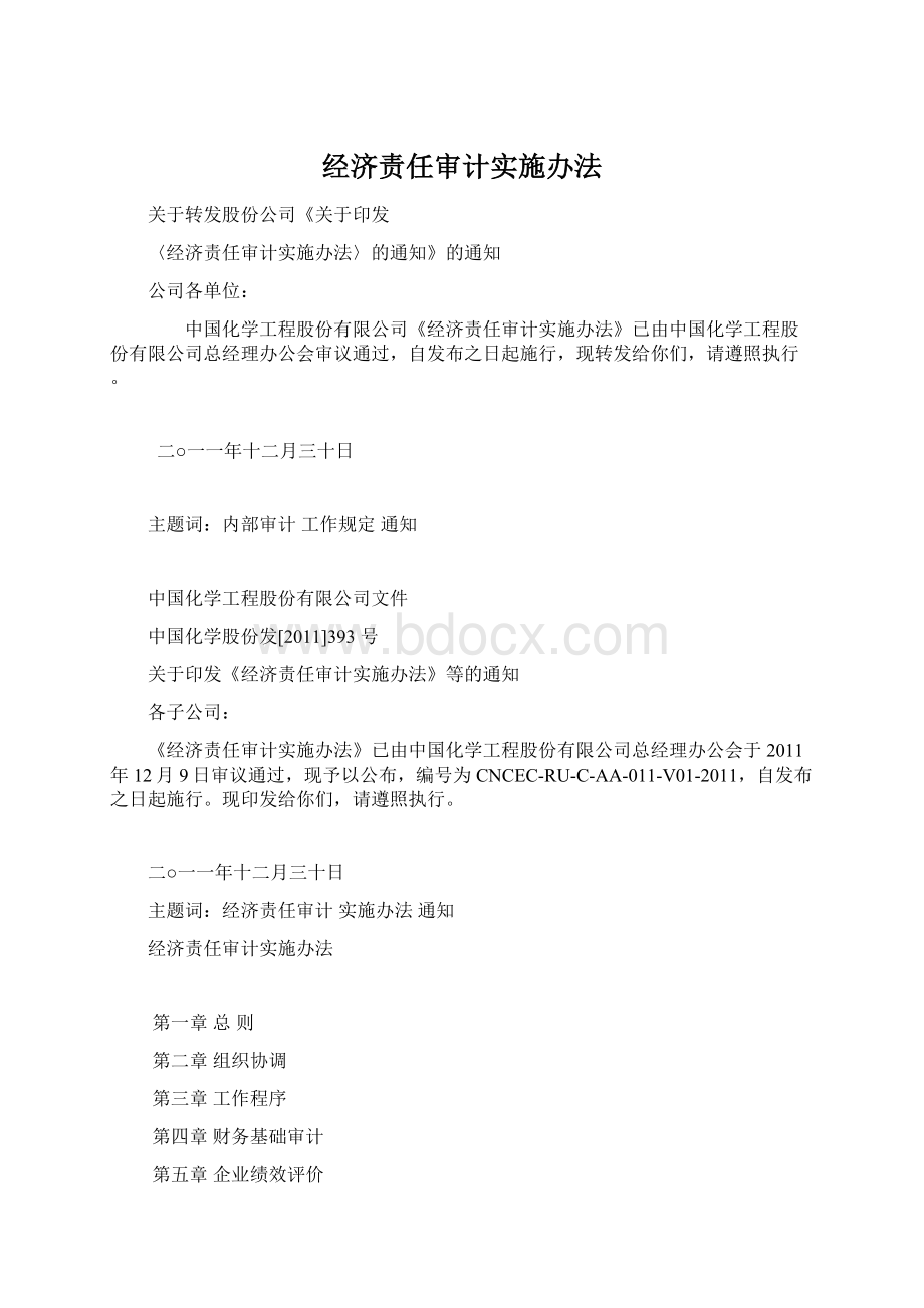 经济责任审计实施办法.docx