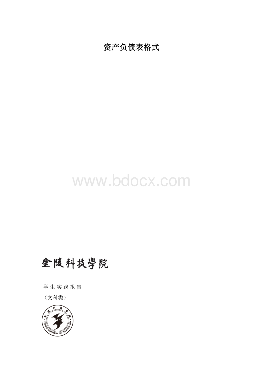 资产负债表格式.docx_第1页