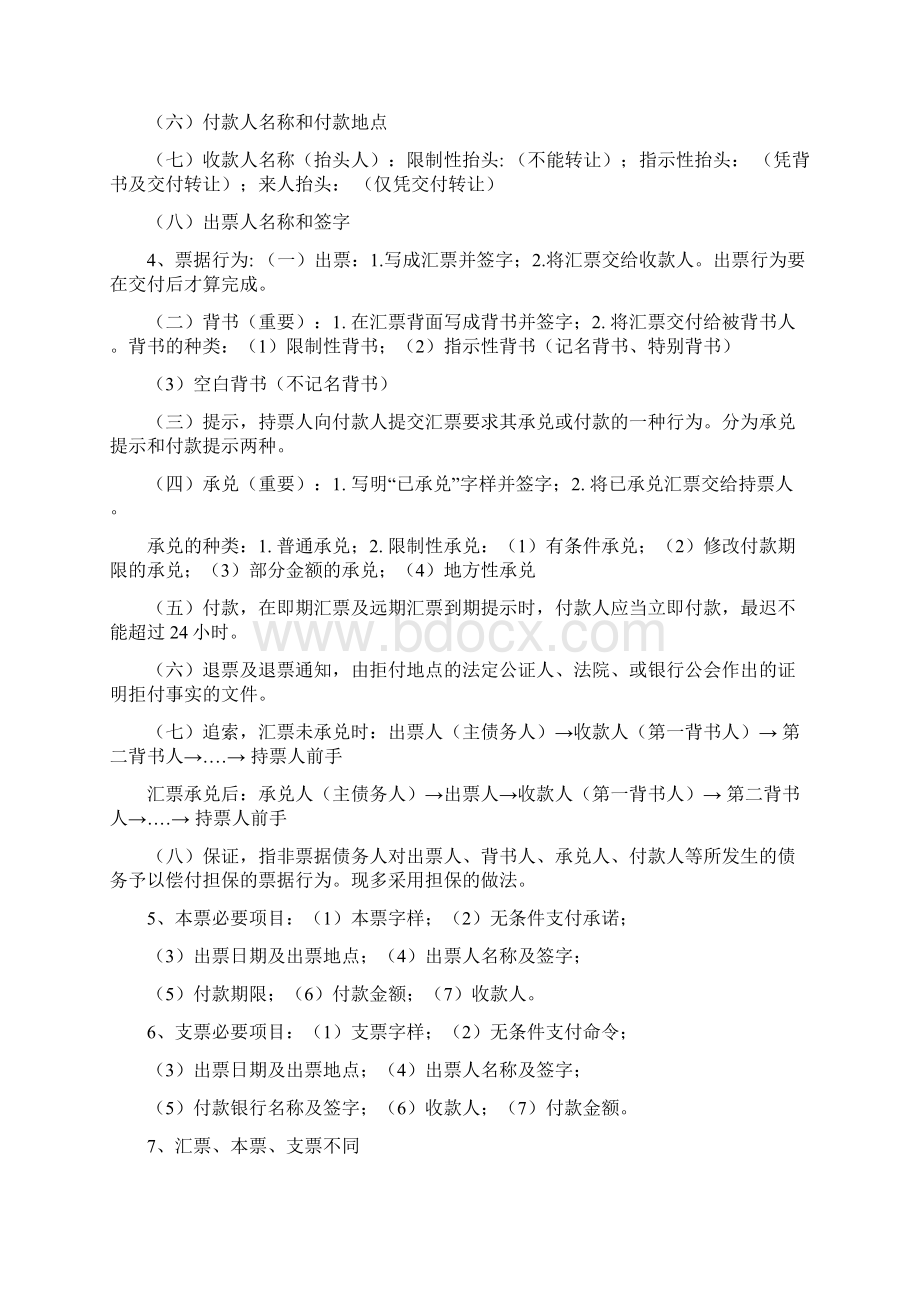 国际结算期末复习重点.docx_第2页