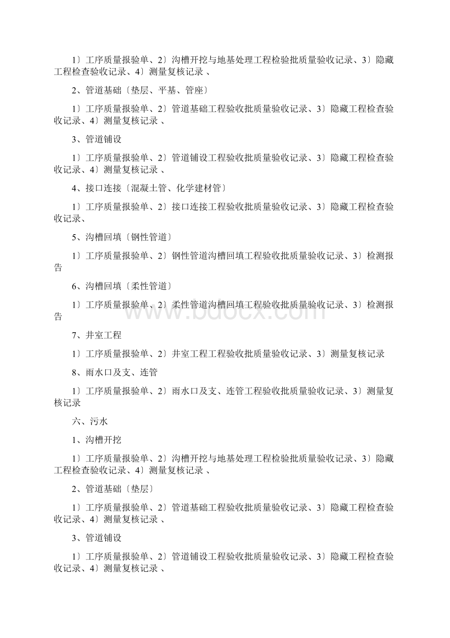 江苏省市政工程检验批资料范例.docx_第3页