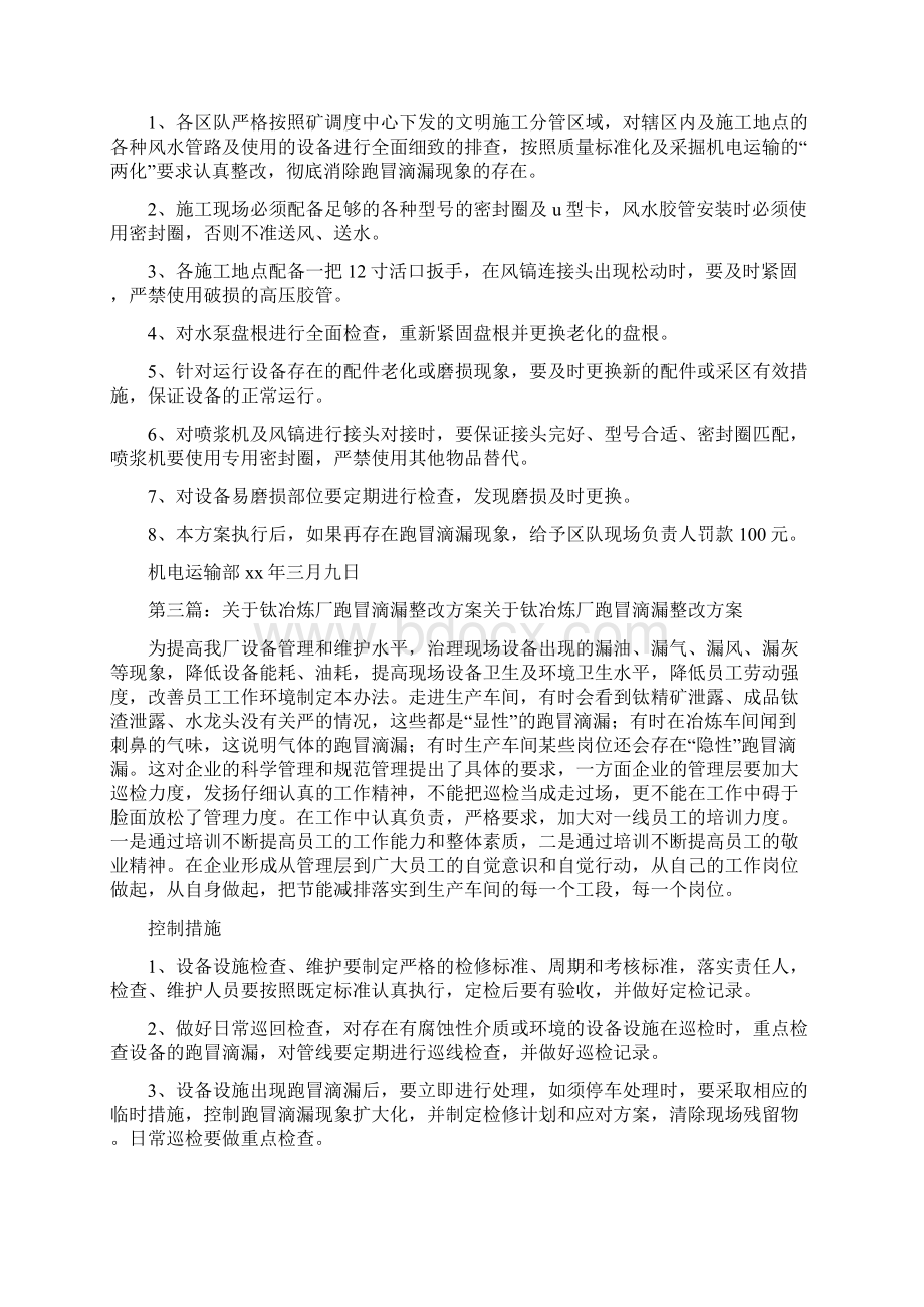 《跑冒滴漏整改小组》.docx_第2页