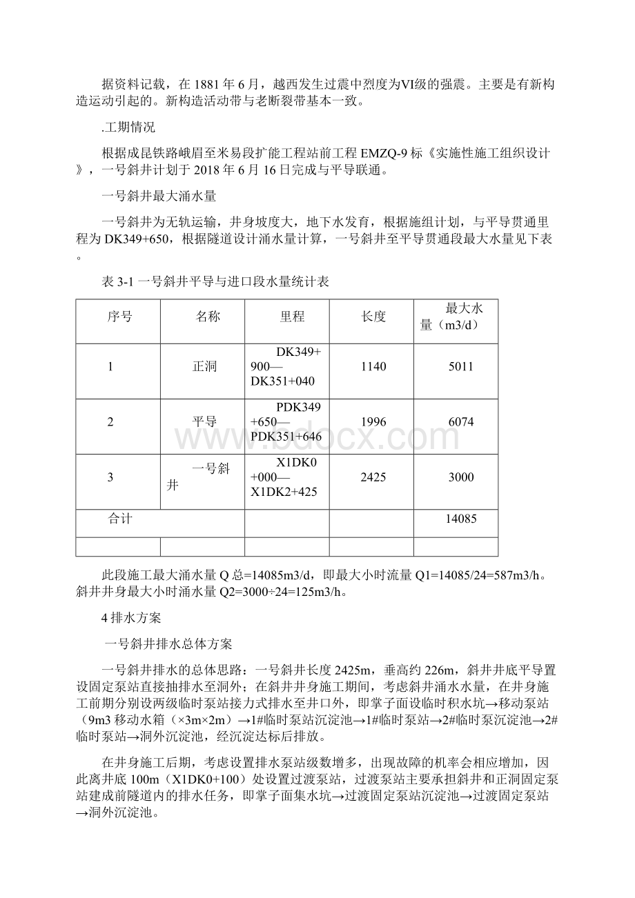 隧道斜井抽排水方案Word下载.docx_第3页