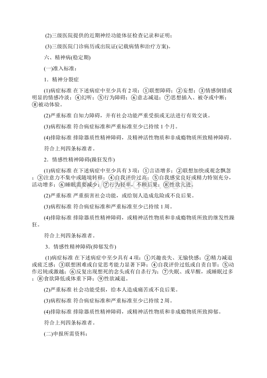 门诊特殊疾病准入标准四川省医疗保险管理中心文件.docx_第3页