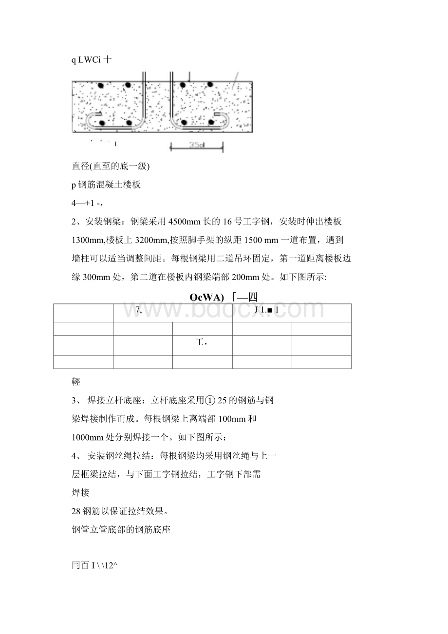 挑六层悬挑脚手架搭设施工方案.docx_第3页