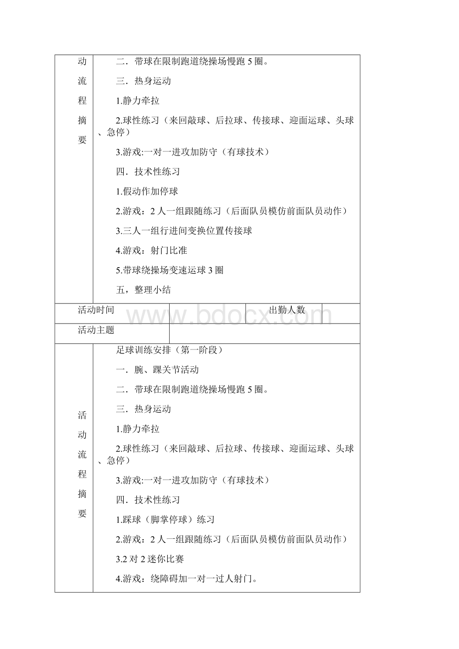 小学足球队活动记录讲解Word文档下载推荐.docx_第3页