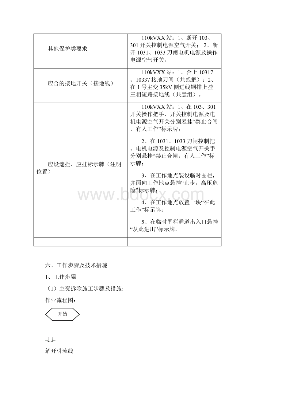 某某电站主变拆除一次停电施工方案.docx_第3页