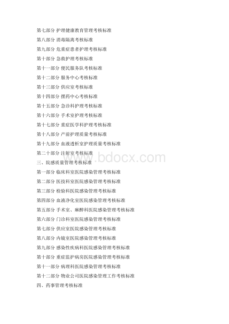 医院医疗质量管理考核标准各科室全之欧阳史创编.docx_第2页