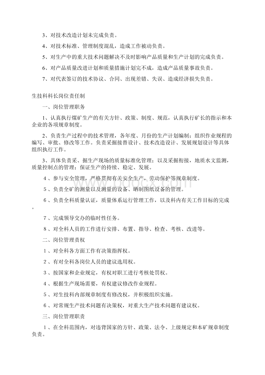 31生产各科室岗位责任制.docx_第2页