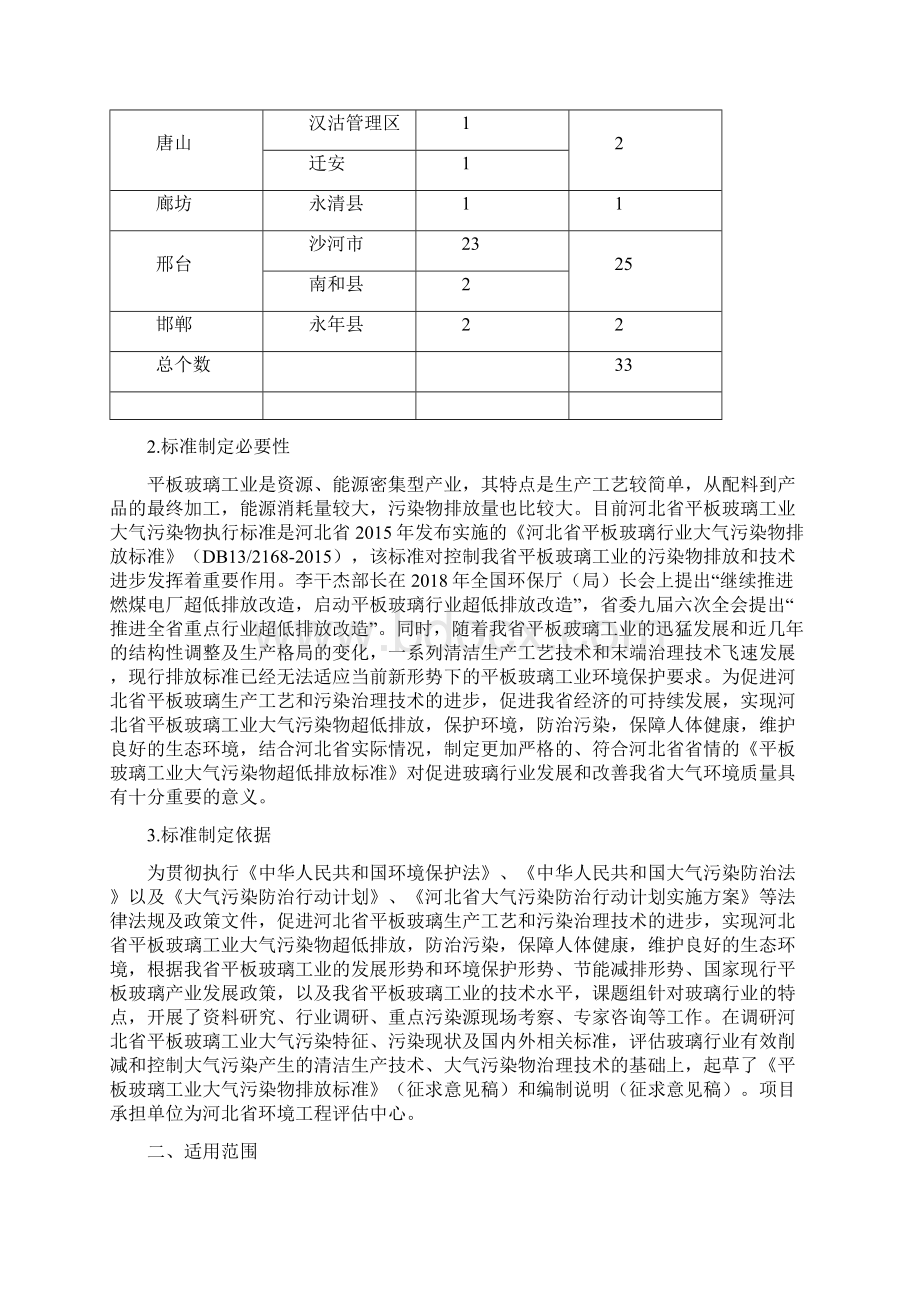 平板玻璃工业大气污染物排放标准.docx_第2页