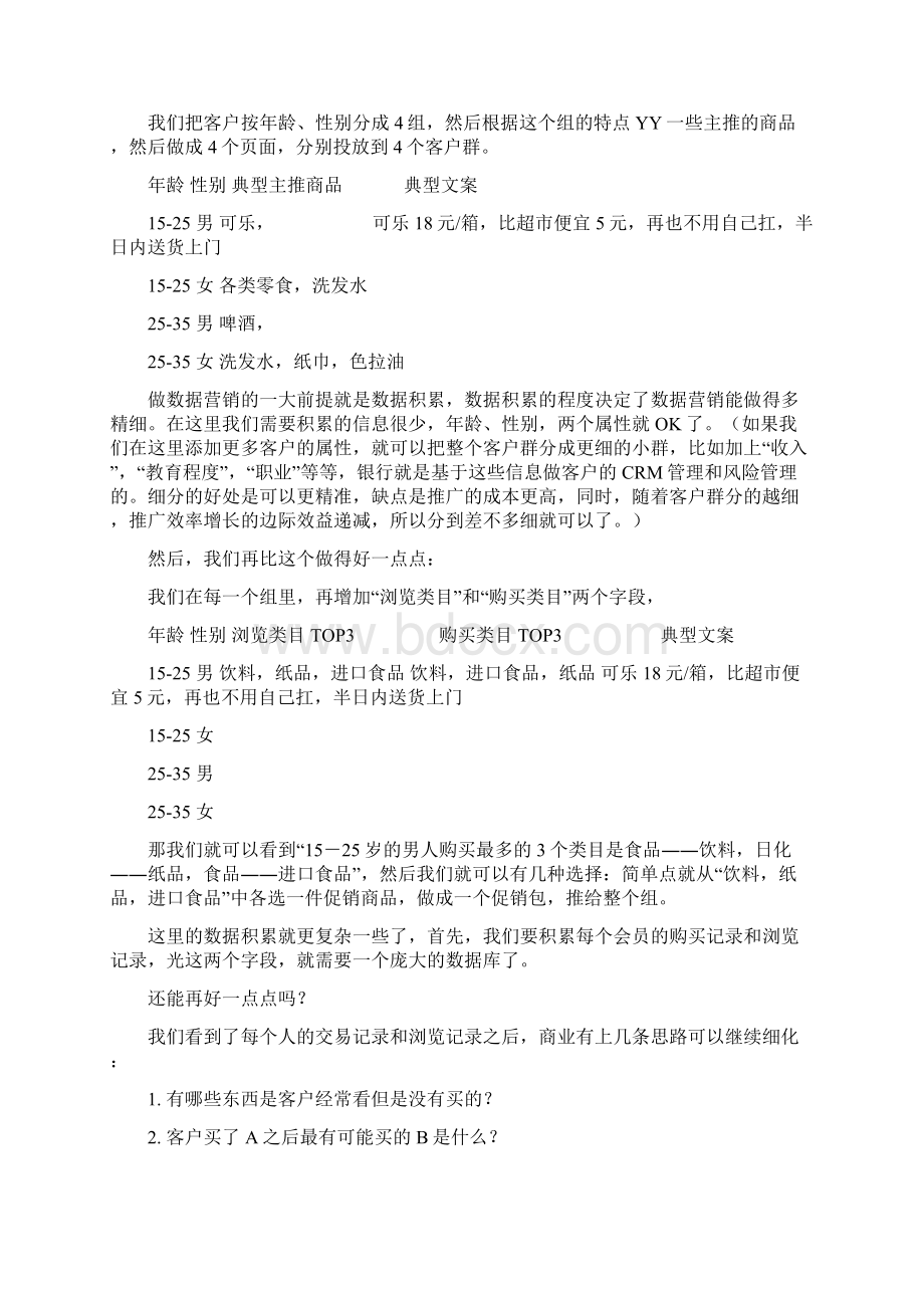 从1号店看数据库营销Word文档下载推荐.docx_第3页