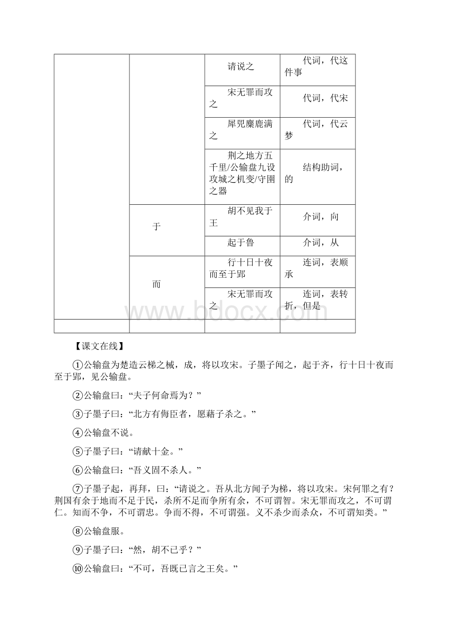 精品试题四川省中考语文复习文言文阅读九下Word格式.docx_第3页