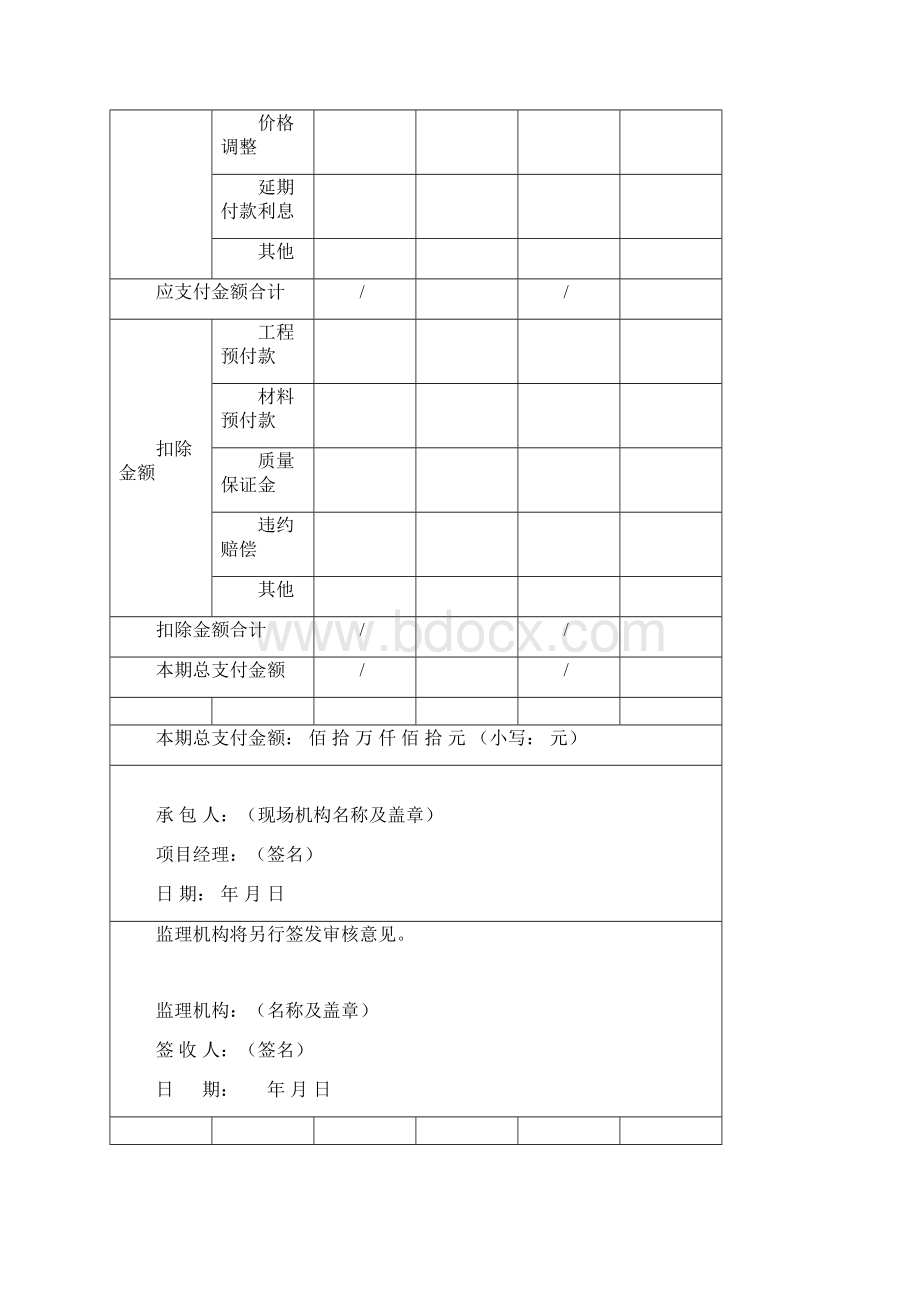 进度付款表格Word格式文档下载.docx_第3页