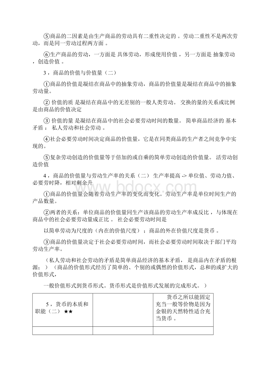 考研政治马克思主义政治经济学核心考点Word格式文档下载.docx_第2页