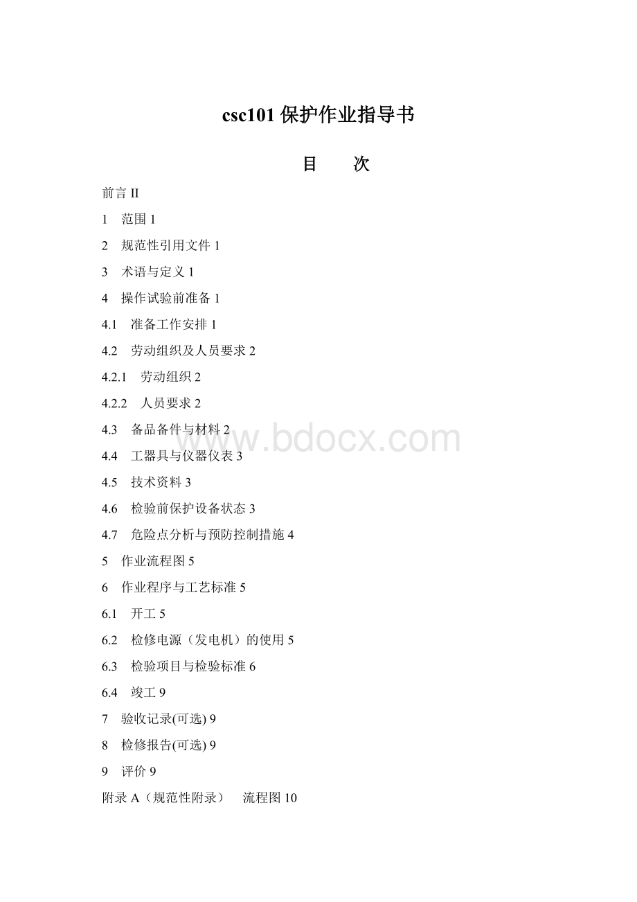 csc101保护作业指导书.docx_第1页