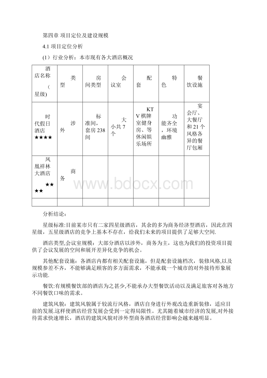 五星级商务酒店可行性研究报告.docx_第3页