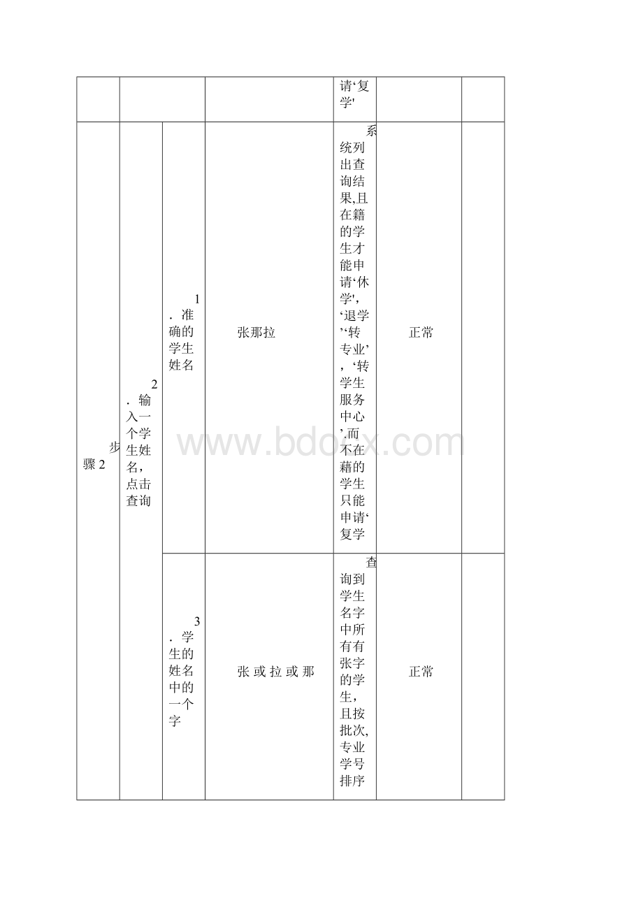 学校教务管理系统测试用例呕心沥血整理版.docx_第3页