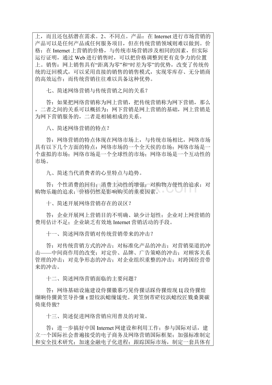 网络营销与策划 练习题答案.docx_第2页