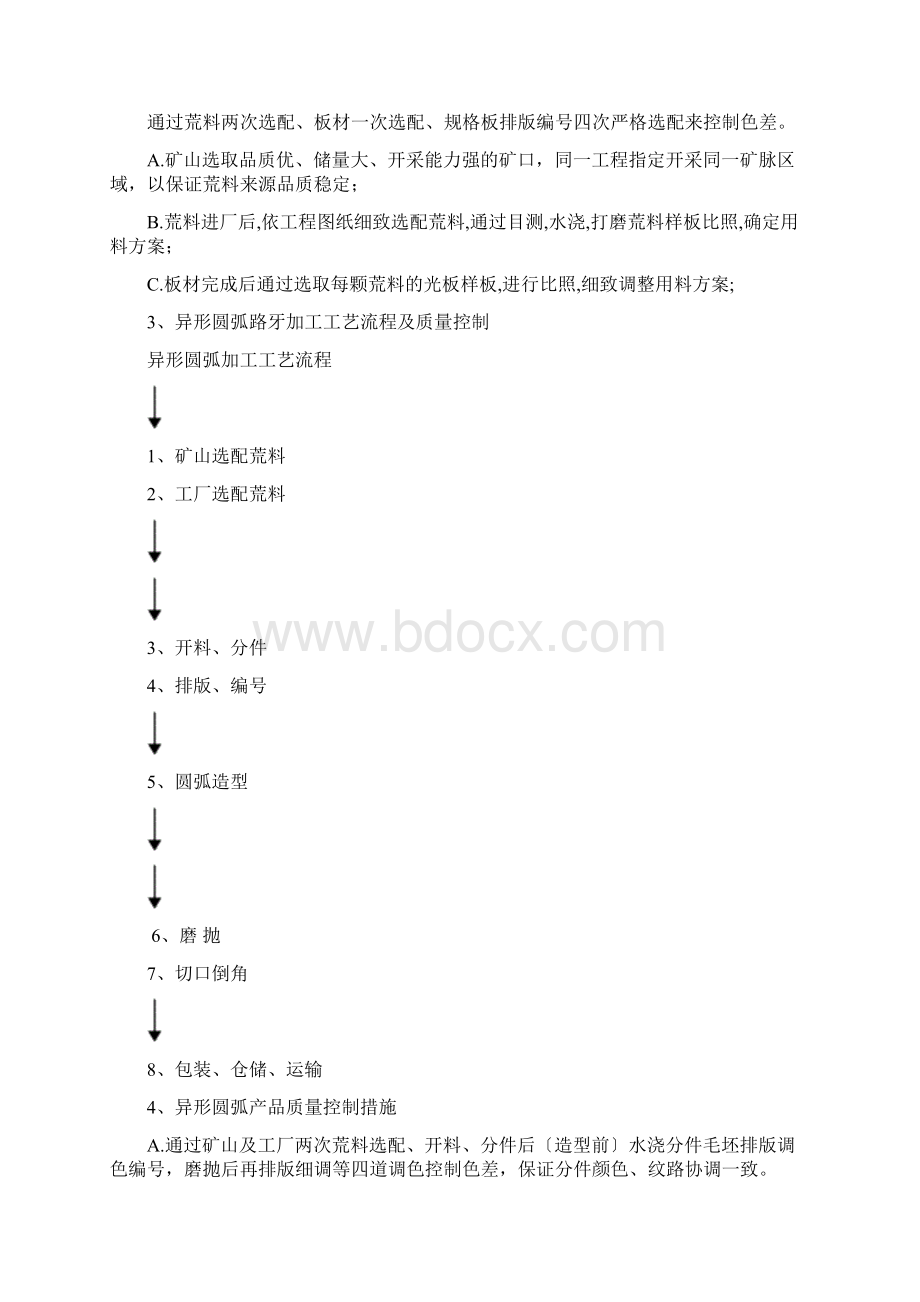 石材工艺和质量保证措施石材加工Word文档下载推荐.docx_第3页