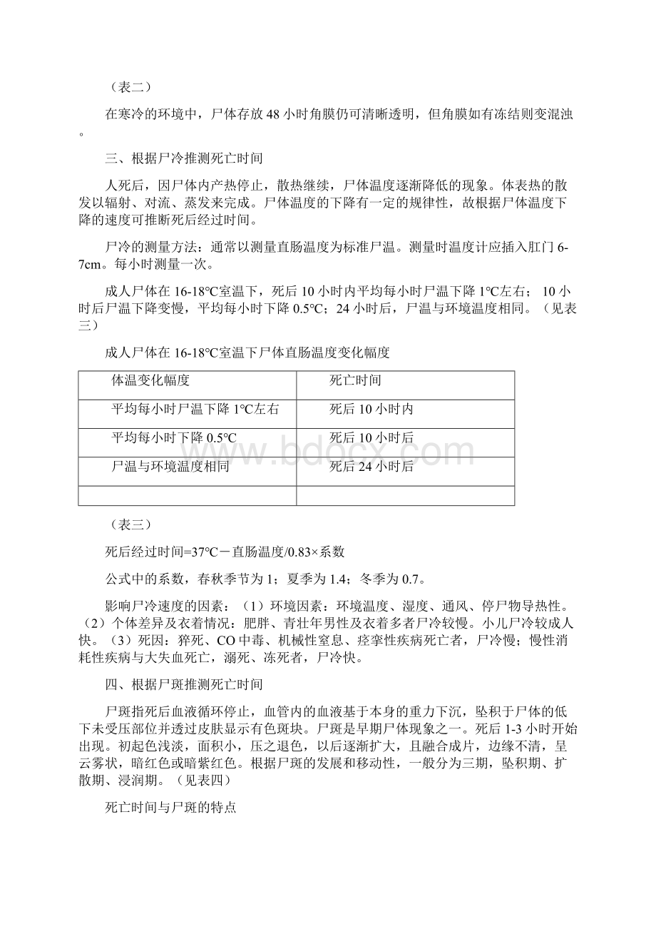 根据尸体现象综合推断死亡时间.docx_第3页