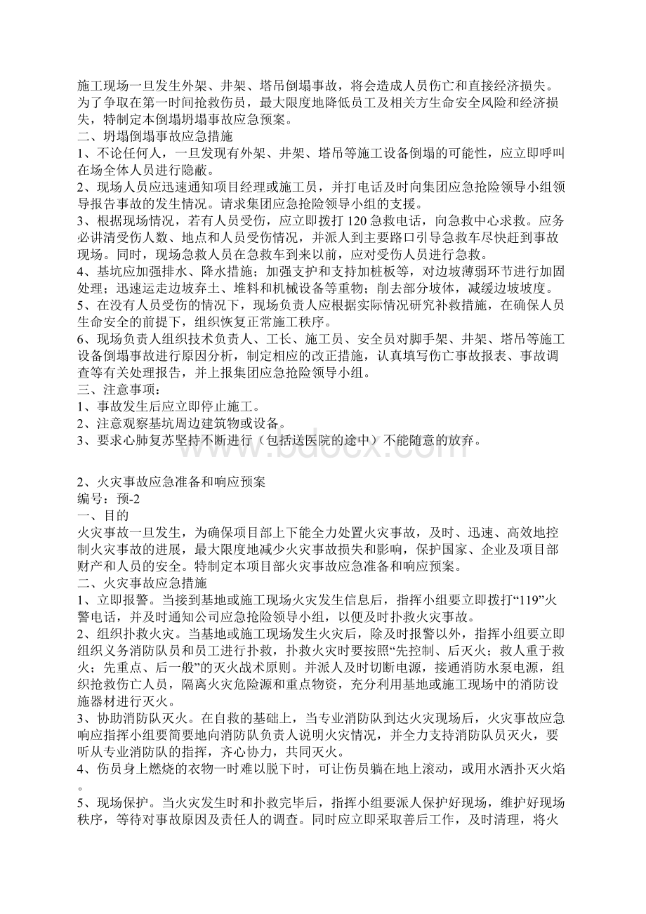 xxxx工地安全应急预案.docx_第2页