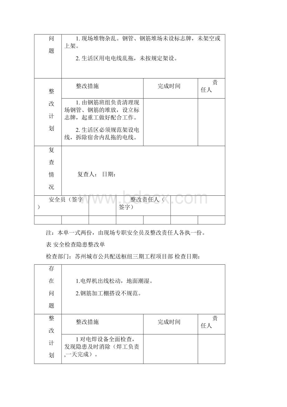 安全检查隐患整改单.docx_第2页