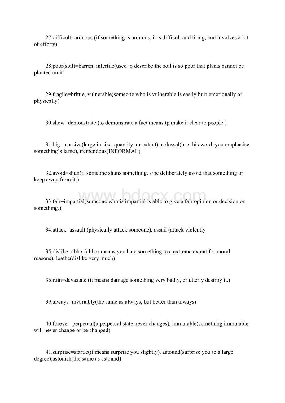 100个同义词替换精髓词汇.docx_第3页