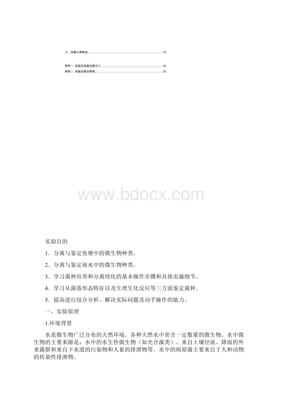 不同水体中微生物的分离与鉴定Word文档下载推荐.docx_第3页