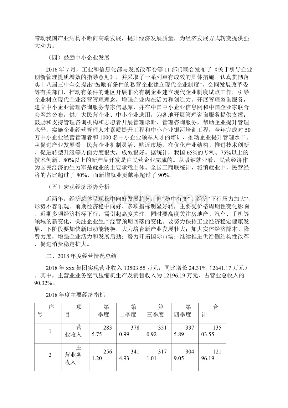 空气压缩机项目年终总结报告.docx_第3页