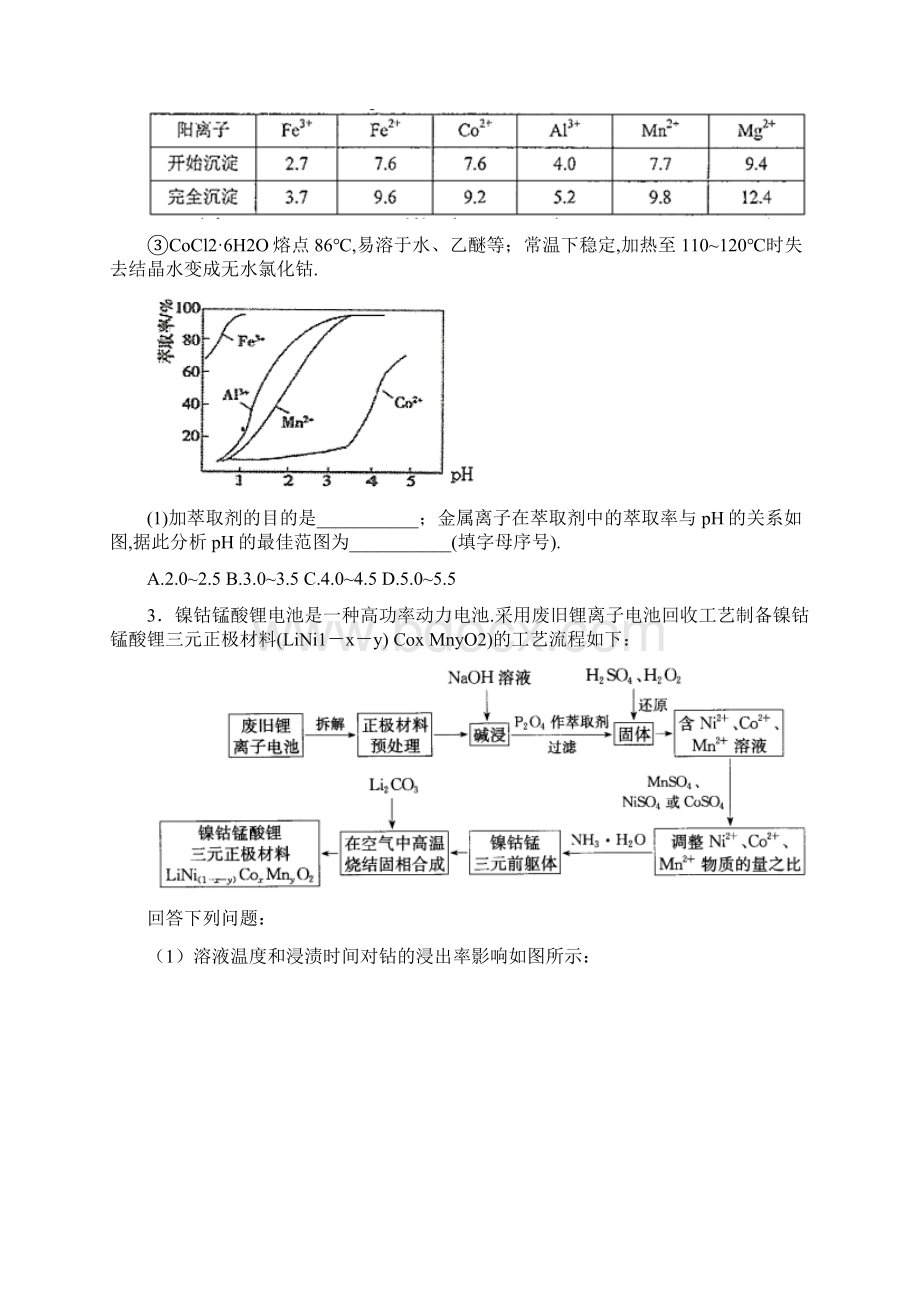 高中化学专题12 最佳条件选择专练学生版.docx_第2页