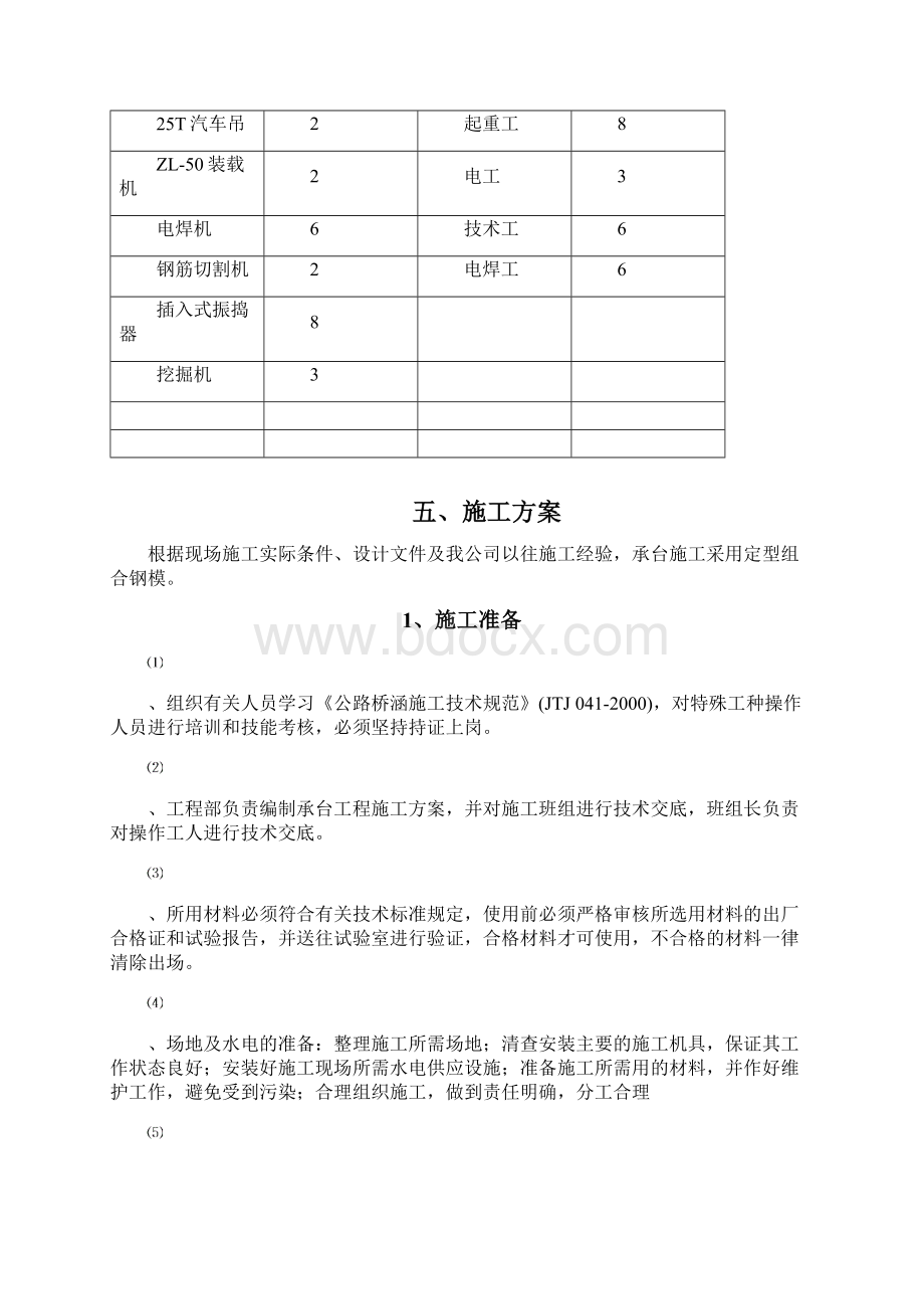 承台专项施工方案实用版.docx_第3页