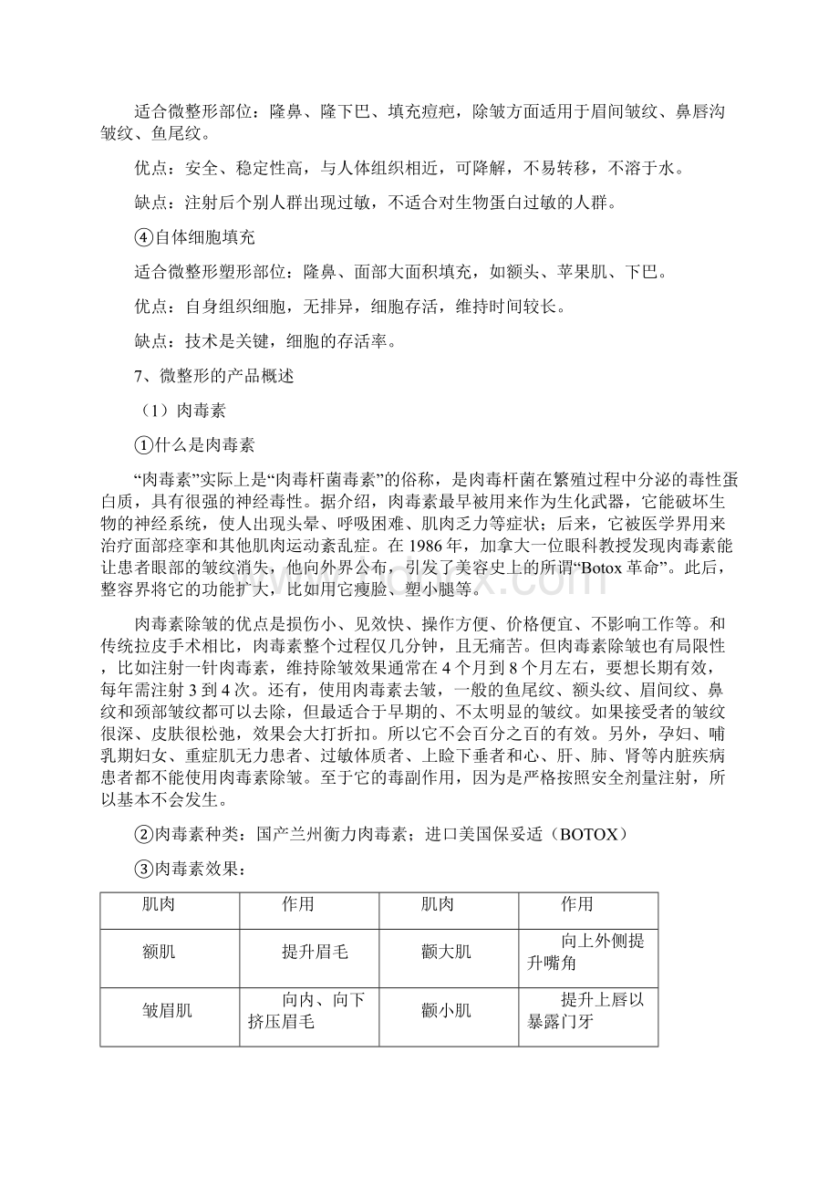 微整形培训草案资料.docx_第3页