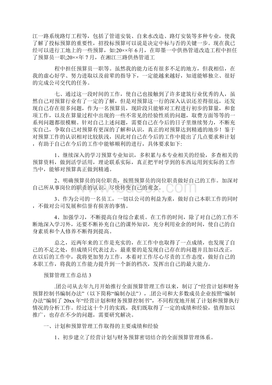 预算管理工作总结.docx_第3页