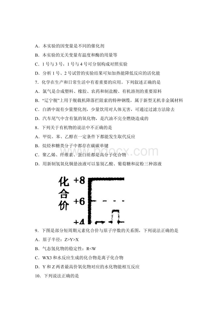 寿光中学理综23Word格式文档下载.docx_第3页