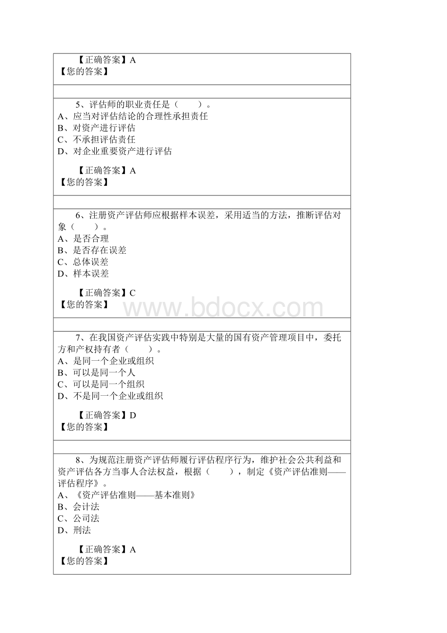 资产评估继续教育题库一Word文档格式.docx_第2页