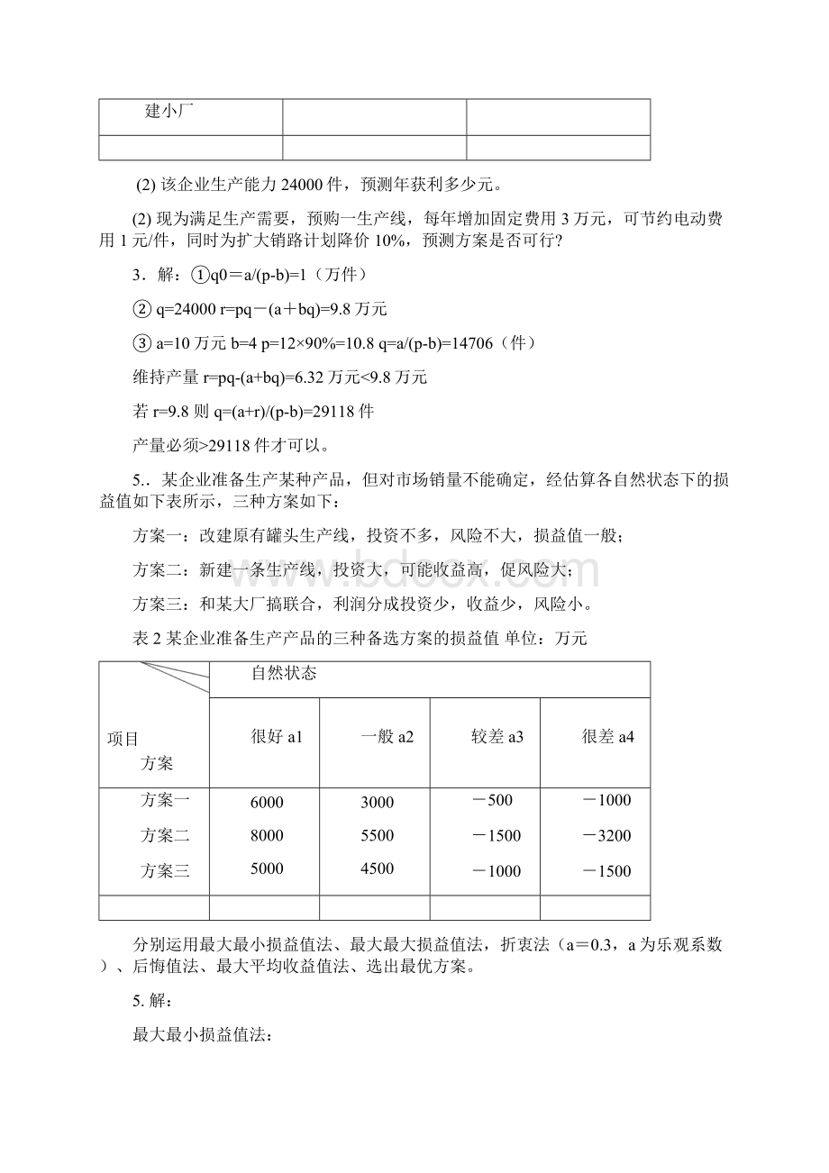 现代管理学计算题演示教学Word下载.docx_第2页