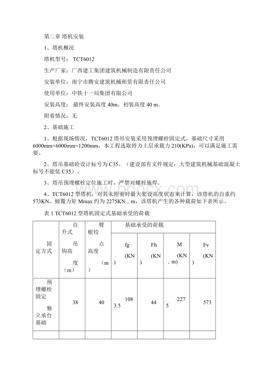 塔吊安装与拆卸安全专项方案.docx_第2页