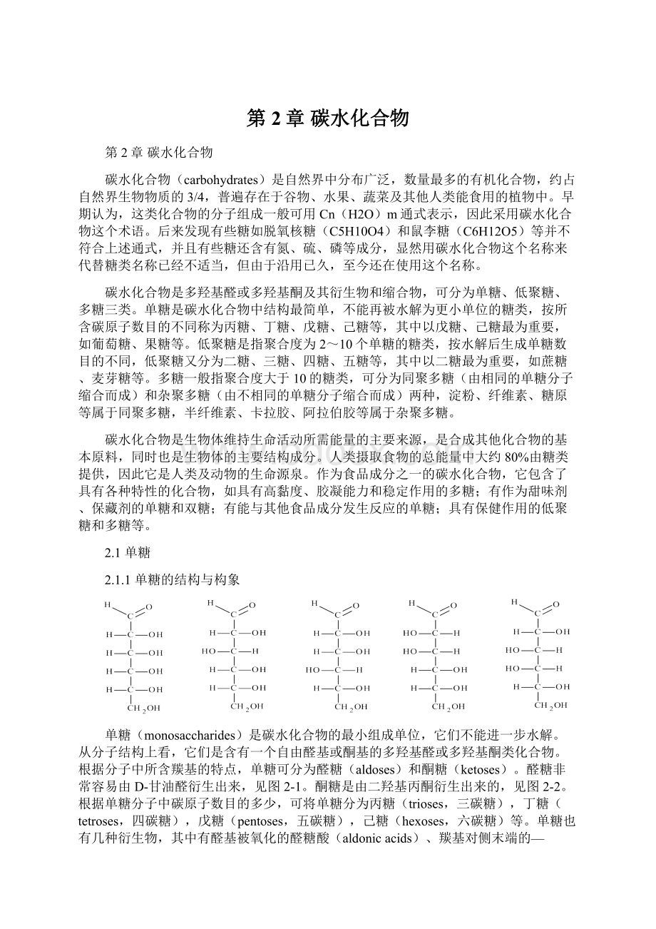 第2章 碳水化合物.docx_第1页