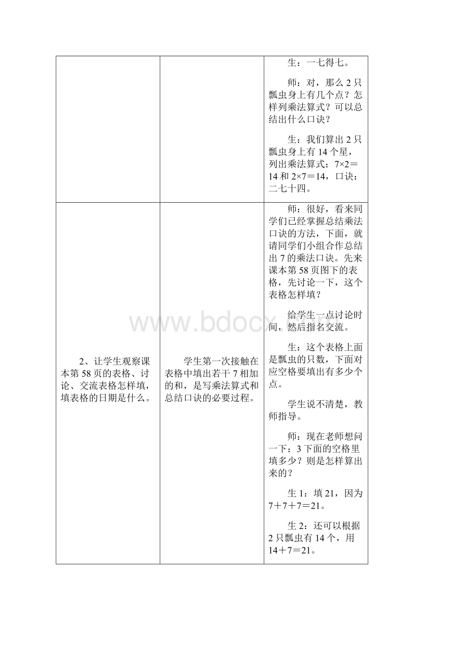 二年级数学上册6《形象统计图和统计表》统计天气教案新版冀教版.docx_第3页