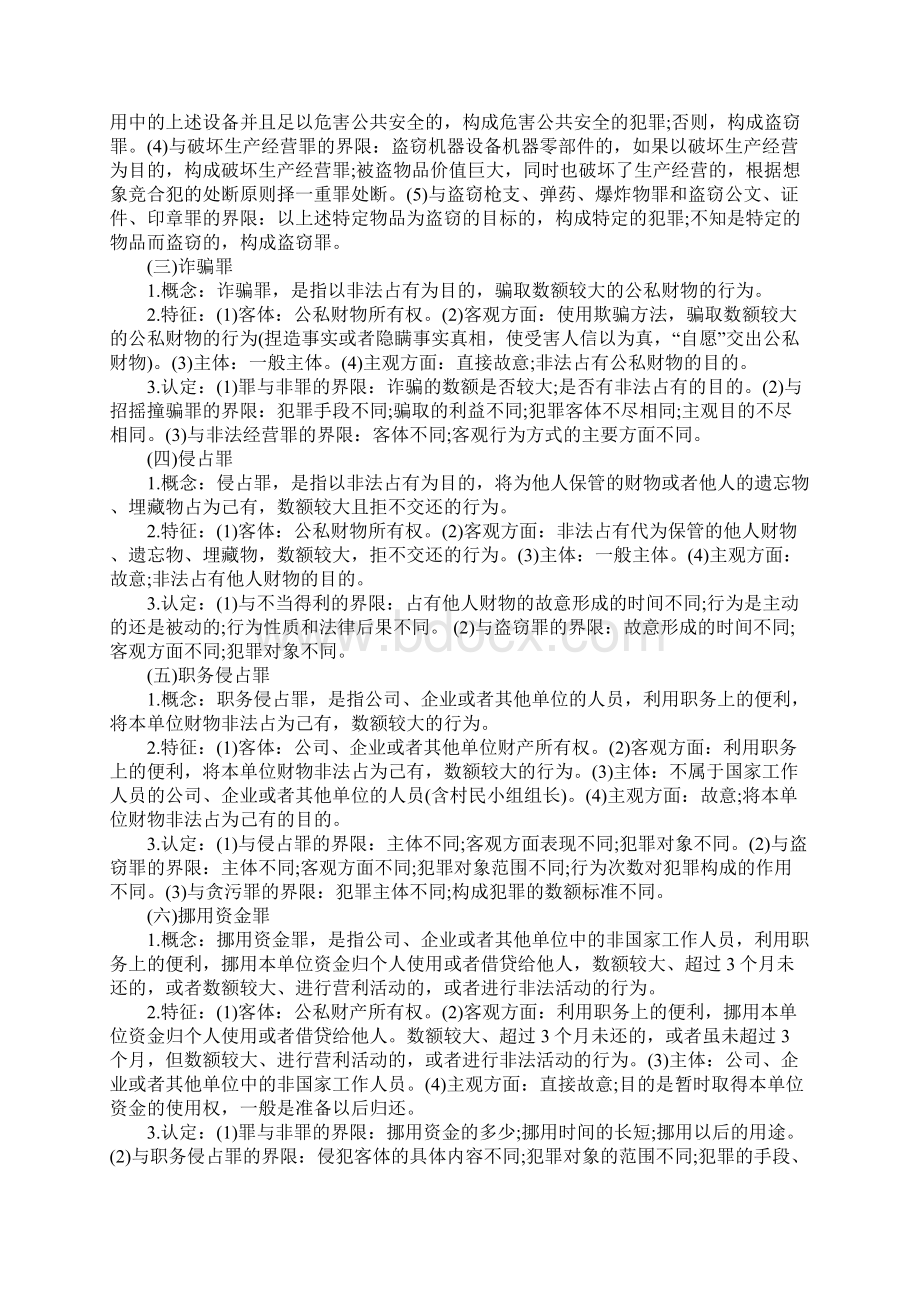 司法考试二卷刑法试题答案7Word文件下载.docx_第2页