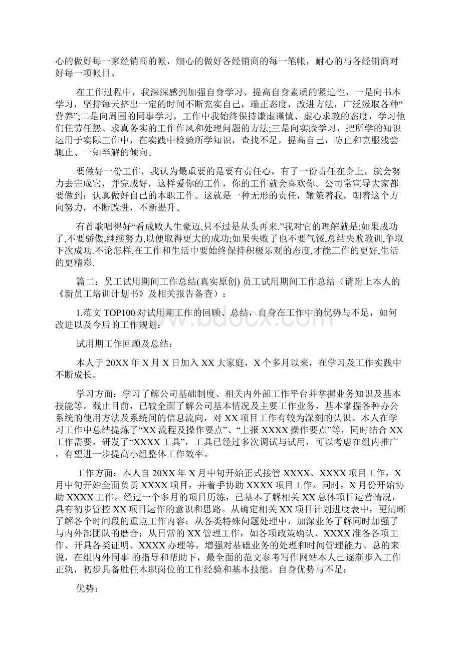 员工试用期总结报告.docx_第2页