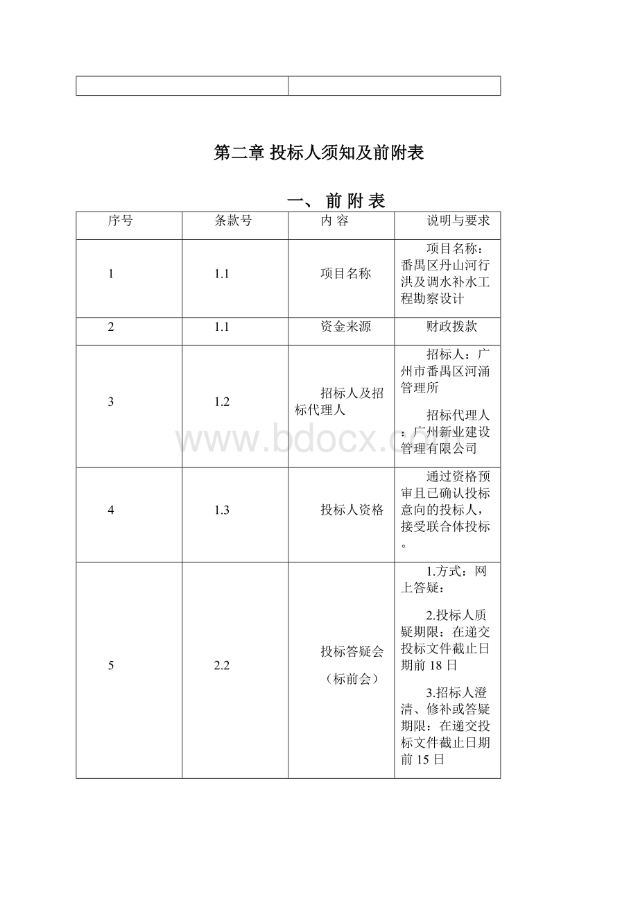 番禺区丹山河行洪及调水补水工程勘察设计Word文档下载推荐.docx_第2页