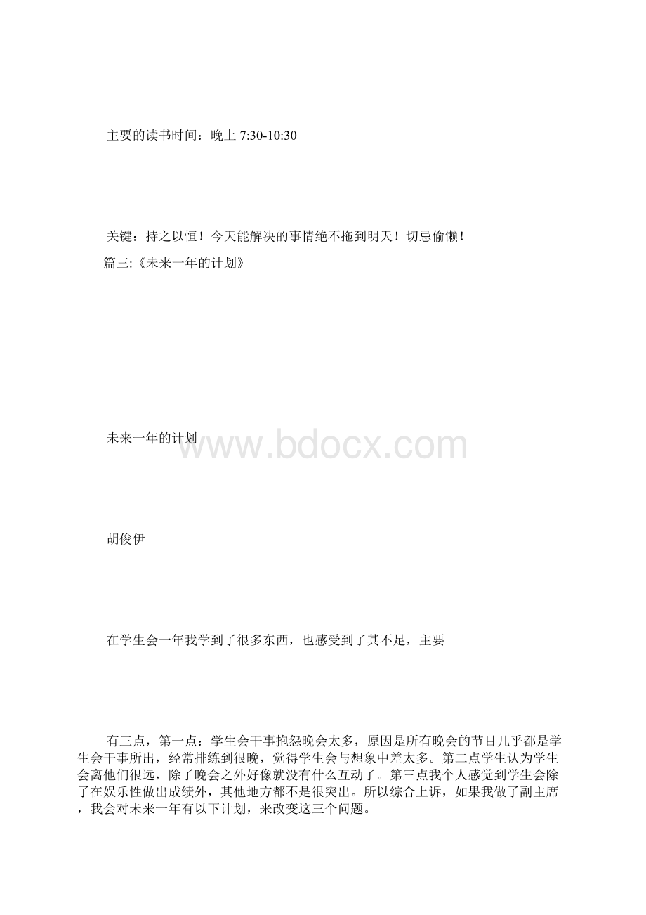 未来一年的计划.docx_第3页