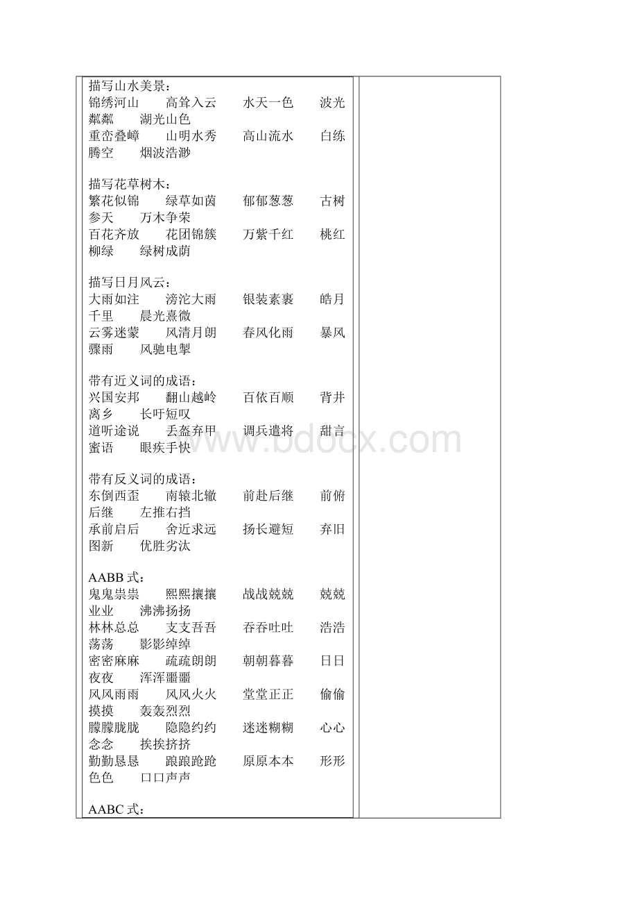 成语归类Word文档格式.docx_第3页