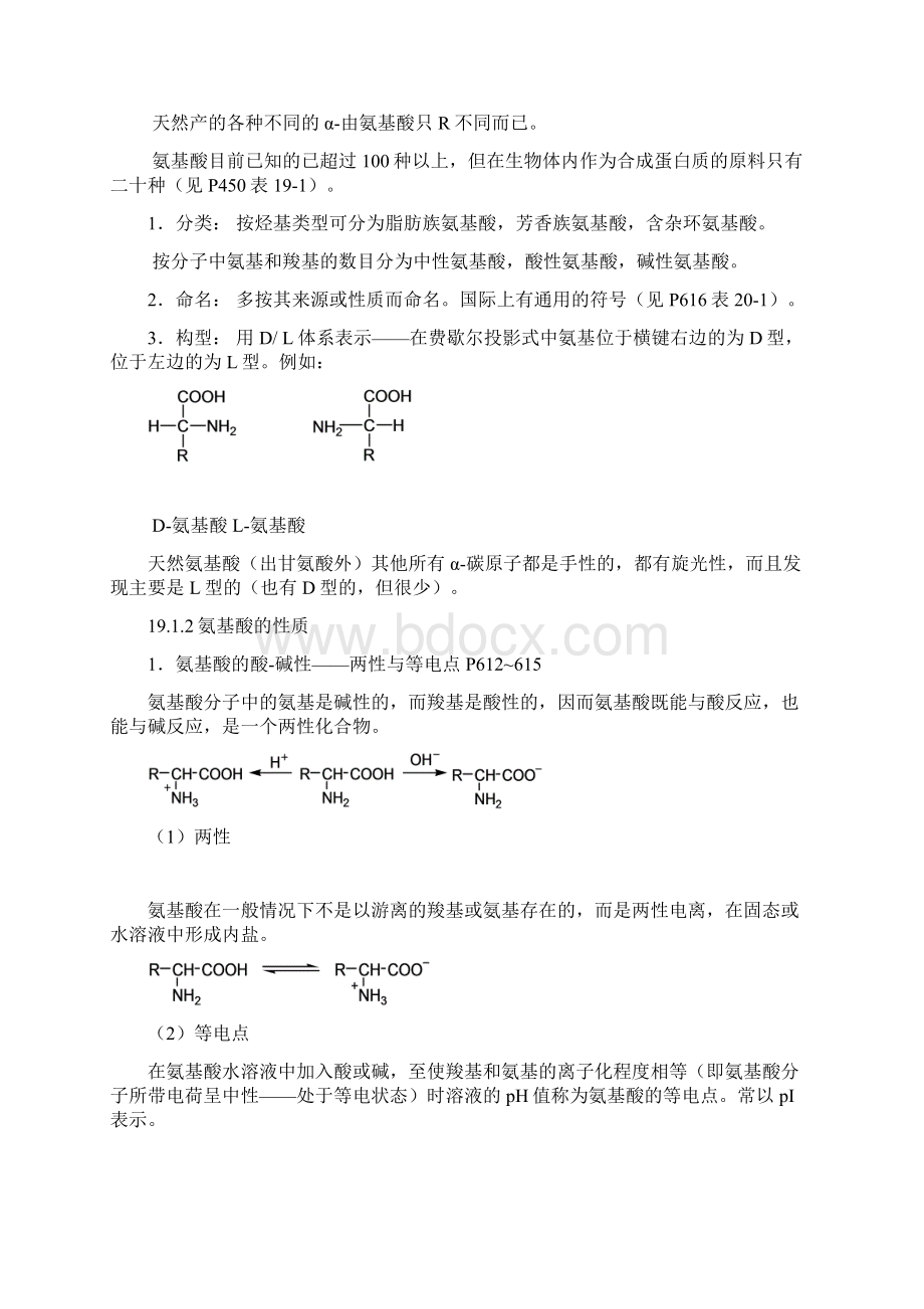 19第十九章氨基酸 蛋白质 核酸.docx_第2页