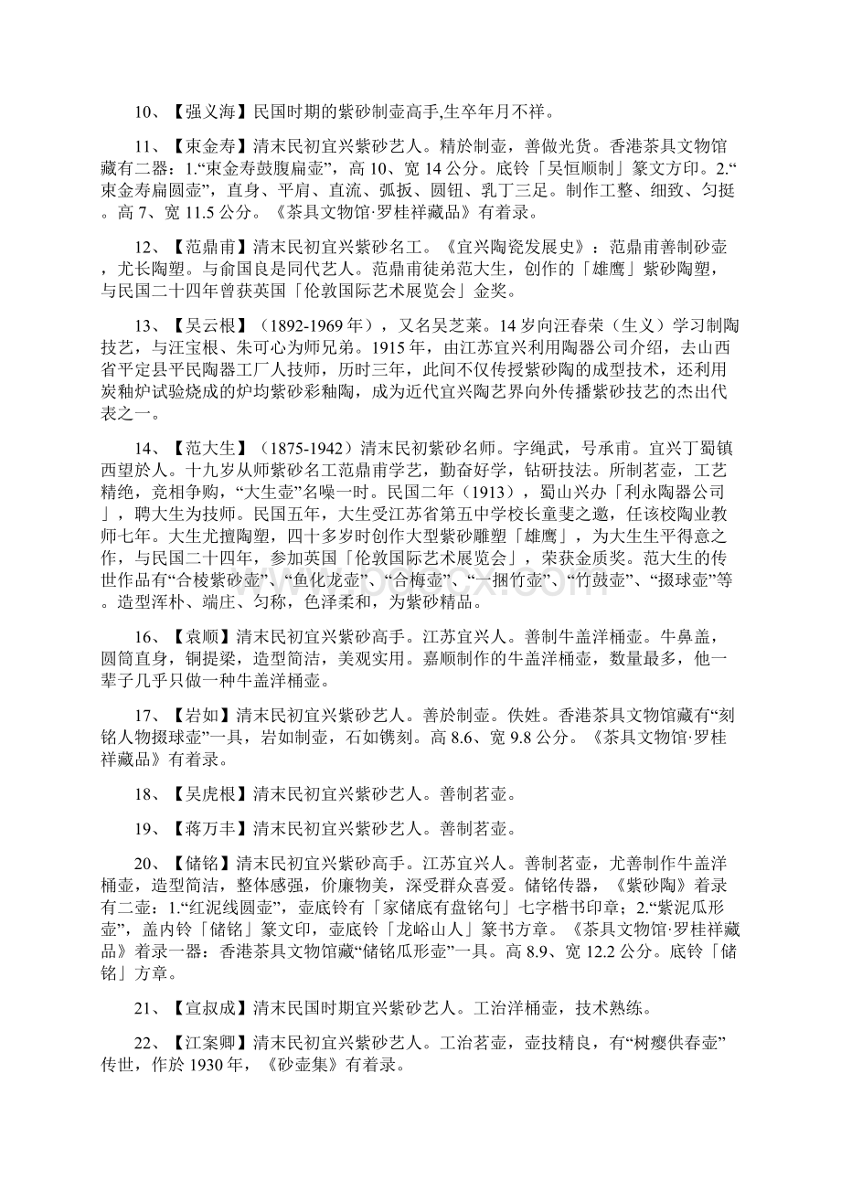 中国清末民初近代紫砂名家.docx_第2页