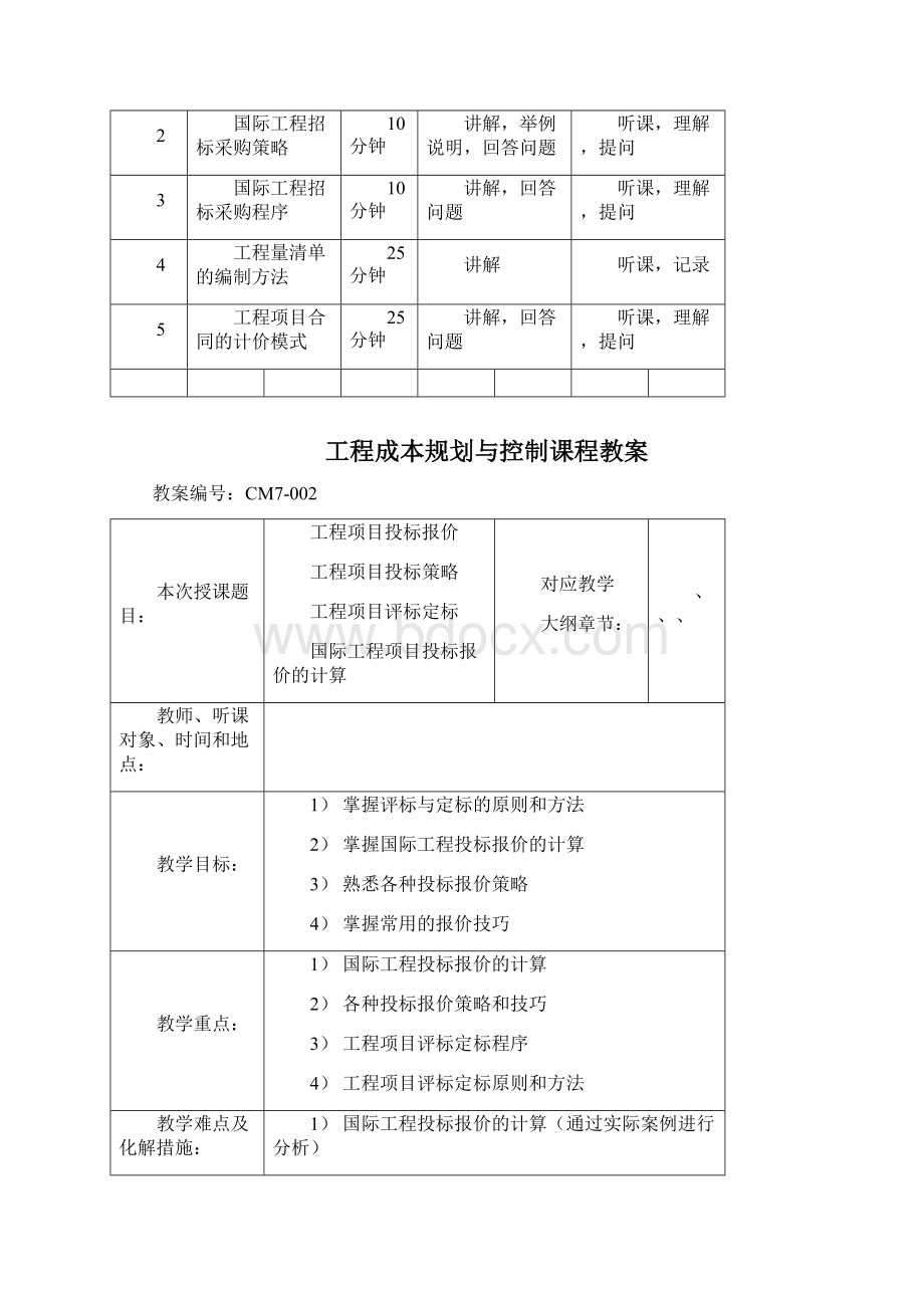 工程项目招投标阶段的成本规划与控制.docx_第2页