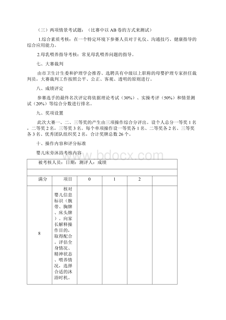 南京市母婴照料行业技能竞赛活动方案.docx_第2页